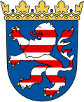 Das Wappen von Hessen